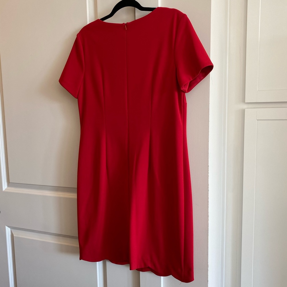 ALYX Red Scallop Hem Dress - Picture 7 of 9